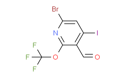 AM185630 | 1804649-57-7 | 6-Bromo-4-iodo-2-(trifluoromethoxy)pyridine-3-carboxaldehyde