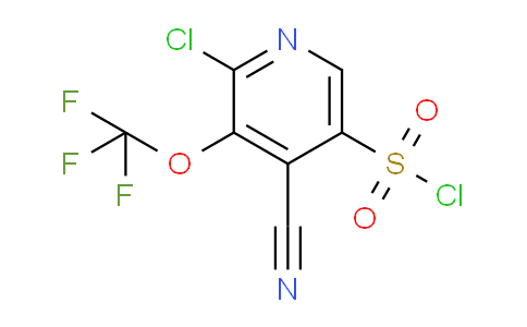AM185631 | 1804550-88-6 | 2-Chloro-4-cyano-3-(trifluoromethoxy)pyridine-5-sulfonyl chloride