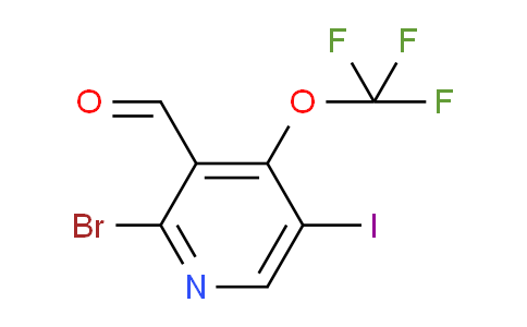 AM185633 | 1806081-11-7 | 2-Bromo-5-iodo-4-(trifluoromethoxy)pyridine-3-carboxaldehyde