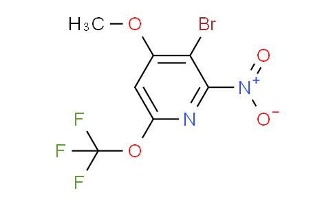 AM185634 | 1804614-90-1 | 3-Bromo-4-methoxy-2-nitro-6-(trifluoromethoxy)pyridine