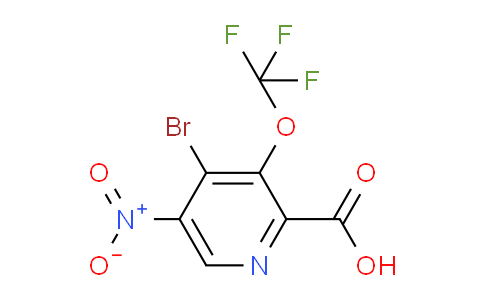 AM185635 | 1806200-53-2 | 4-Bromo-5-nitro-3-(trifluoromethoxy)pyridine-2-carboxylic acid