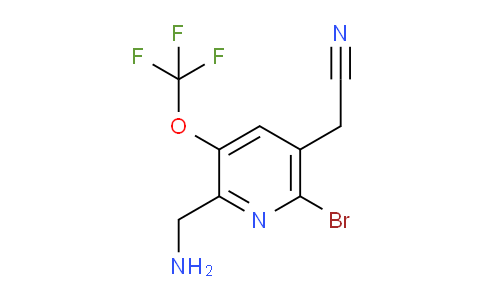 AM185650 | 1806128-44-8 | 2-(Aminomethyl)-6-bromo-3-(trifluoromethoxy)pyridine-5-acetonitrile