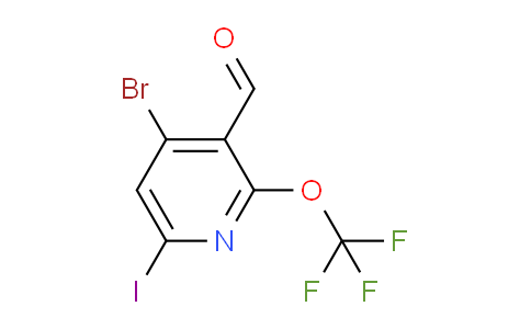 AM185651 | 1806222-85-4 | 4-Bromo-6-iodo-2-(trifluoromethoxy)pyridine-3-carboxaldehyde