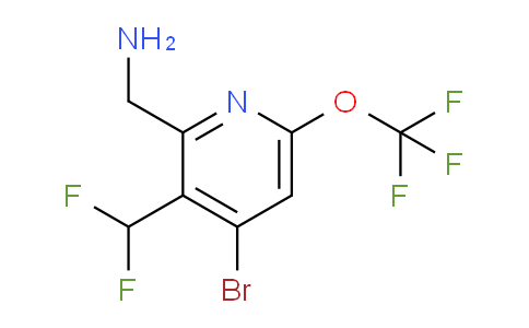 AM185663 | 1804000-41-6 | 2-(Aminomethyl)-4-bromo-3-(difluoromethyl)-6-(trifluoromethoxy)pyridine