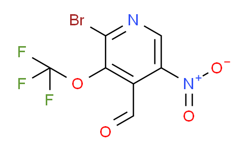 AM185667 | 1804569-69-4 | 2-Bromo-5-nitro-3-(trifluoromethoxy)pyridine-4-carboxaldehyde
