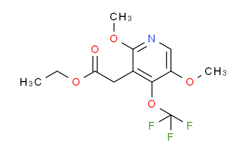 AM18567 | 1804596-01-7 | Ethyl 2,5-dimethoxy-4-(trifluoromethoxy)pyridine-3-acetate
