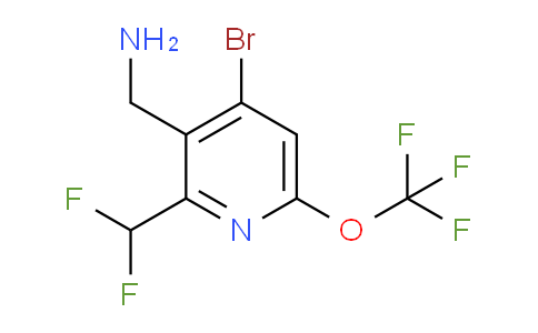 AM185678 | 1803996-83-9 | 3-(Aminomethyl)-4-bromo-2-(difluoromethyl)-6-(trifluoromethoxy)pyridine