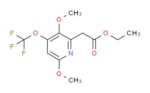 AM18568 | 1804585-71-4 | Ethyl 3,6-dimethoxy-4-(trifluoromethoxy)pyridine-2-acetate