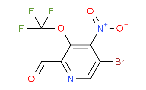 AM185680 | 1803464-41-6 | 5-Bromo-4-nitro-3-(trifluoromethoxy)pyridine-2-carboxaldehyde