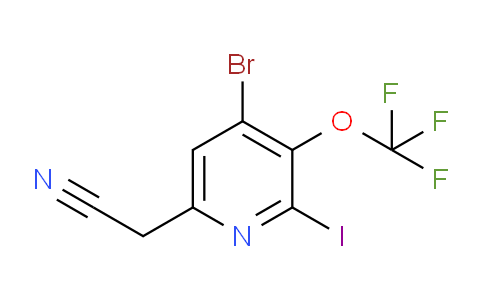 AM185684 | 1806116-70-0 | 4-Bromo-2-iodo-3-(trifluoromethoxy)pyridine-6-acetonitrile