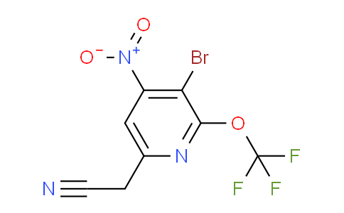AM185695 | 1803469-83-1 | 3-Bromo-4-nitro-2-(trifluoromethoxy)pyridine-6-acetonitrile