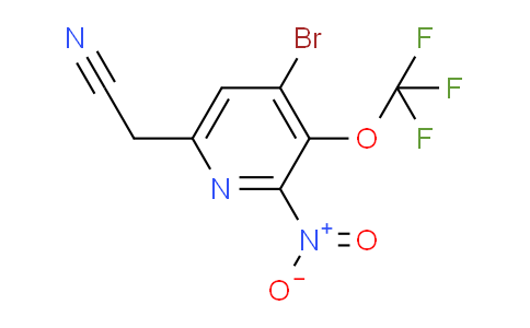 AM185704 | 1803637-74-2 | 4-Bromo-2-nitro-3-(trifluoromethoxy)pyridine-6-acetonitrile