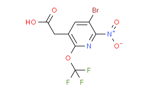 AM185706 | 1806091-12-2 | 3-Bromo-2-nitro-6-(trifluoromethoxy)pyridine-5-acetic acid