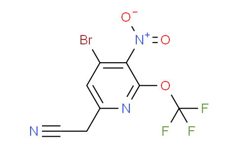 AM185707 | 1803915-67-4 | 4-Bromo-3-nitro-2-(trifluoromethoxy)pyridine-6-acetonitrile