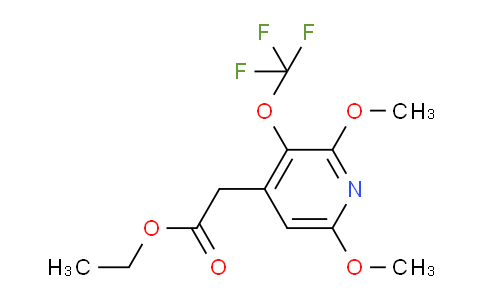 AM18571 | 1804467-40-0 | Ethyl 2,6-dimethoxy-3-(trifluoromethoxy)pyridine-4-acetate