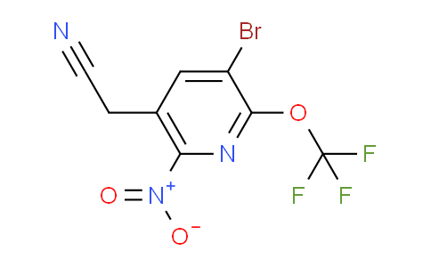 AM185712 | 1806097-16-4 | 3-Bromo-6-nitro-2-(trifluoromethoxy)pyridine-5-acetonitrile