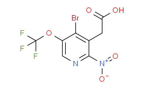 AM185714 | 1803914-18-2 | 4-Bromo-2-nitro-5-(trifluoromethoxy)pyridine-3-acetic acid