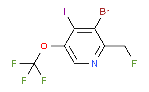 AM185721 | 1804594-34-0 | 3-Bromo-2-(fluoromethyl)-4-iodo-5-(trifluoromethoxy)pyridine