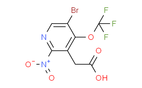 AM185722 | 1804655-80-8 | 5-Bromo-2-nitro-4-(trifluoromethoxy)pyridine-3-acetic acid