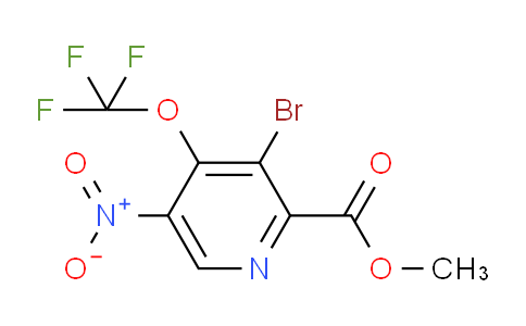 AM185725 | 1804003-50-6 | Methyl 3-bromo-5-nitro-4-(trifluoromethoxy)pyridine-2-carboxylate