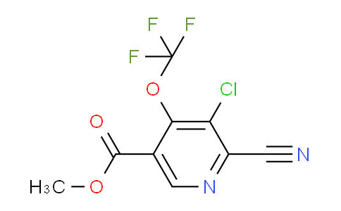 AM185727 | 1806111-84-1 | Methyl 3-chloro-2-cyano-4-(trifluoromethoxy)pyridine-5-carboxylate
