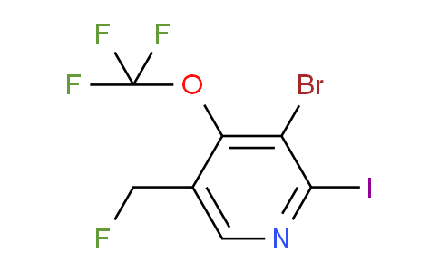 AM185728 | 1804648-35-8 | 3-Bromo-5-(fluoromethyl)-2-iodo-4-(trifluoromethoxy)pyridine