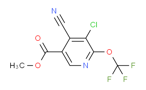 AM185730 | 1804608-33-0 | Methyl 3-chloro-4-cyano-2-(trifluoromethoxy)pyridine-5-carboxylate