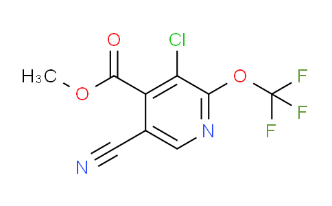 AM185732 | 1804368-72-6 | Methyl 3-chloro-5-cyano-2-(trifluoromethoxy)pyridine-4-carboxylate