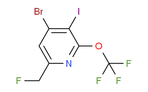 AM185733 | 1803998-41-5 | 4-Bromo-6-(fluoromethyl)-3-iodo-2-(trifluoromethoxy)pyridine
