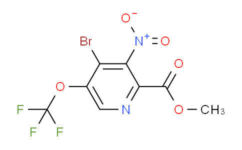AM185734 | 1806200-67-8 | Methyl 4-bromo-3-nitro-5-(trifluoromethoxy)pyridine-2-carboxylate