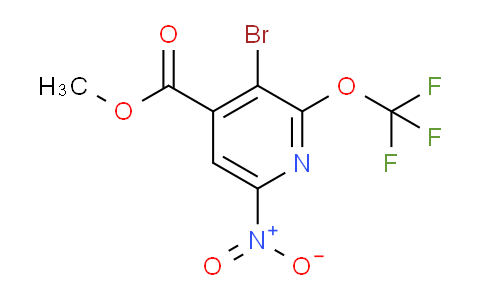 AM185739 | 1804654-41-8 | Methyl 3-bromo-6-nitro-2-(trifluoromethoxy)pyridine-4-carboxylate