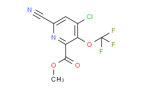 AM185741 | 1804636-19-8 | Methyl 4-chloro-6-cyano-3-(trifluoromethoxy)pyridine-2-carboxylate