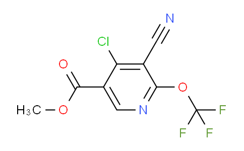 AM185743 | 1804612-81-4 | Methyl 4-chloro-3-cyano-2-(trifluoromethoxy)pyridine-5-carboxylate