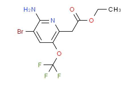 AM18576 | 1804575-13-0 | Ethyl 2-amino-3-bromo-5-(trifluoromethoxy)pyridine-6-acetate