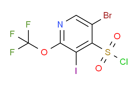 AM185760 | 1804613-83-9 | 5-Bromo-3-iodo-2-(trifluoromethoxy)pyridine-4-sulfonyl chloride