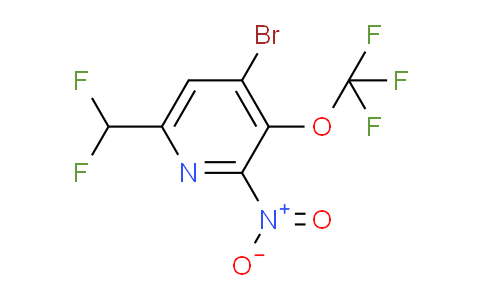 AM185763 | 1804600-70-1 | 4-Bromo-6-(difluoromethyl)-2-nitro-3-(trifluoromethoxy)pyridine