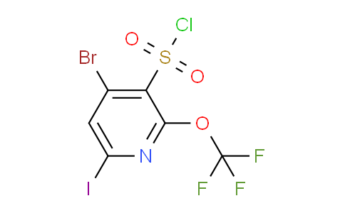 AM185765 | 1804564-59-7 | 4-Bromo-6-iodo-2-(trifluoromethoxy)pyridine-3-sulfonyl chloride