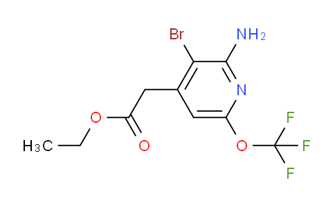 AM18577 | 1806176-54-4 | Ethyl 2-amino-3-bromo-6-(trifluoromethoxy)pyridine-4-acetate