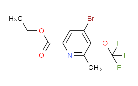 AM185773 | 1804604-03-2 | Ethyl 4-bromo-2-methyl-3-(trifluoromethoxy)pyridine-6-carboxylate