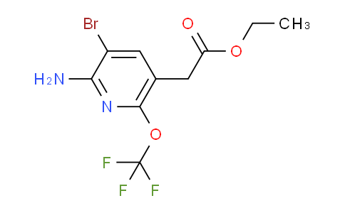 AM18578 | 1804465-28-8 | Ethyl 2-amino-3-bromo-6-(trifluoromethoxy)pyridine-5-acetate