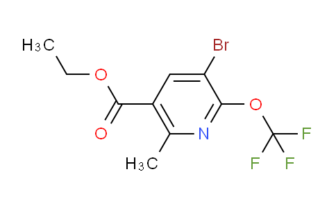 AM185781 | 1806212-39-4 | Ethyl 3-bromo-6-methyl-2-(trifluoromethoxy)pyridine-5-carboxylate