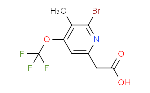 AM185784 | 1804392-31-1 | 2-Bromo-3-methyl-4-(trifluoromethoxy)pyridine-6-acetic acid