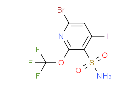 AM185785 | 1806176-41-9 | 6-Bromo-4-iodo-2-(trifluoromethoxy)pyridine-3-sulfonamide