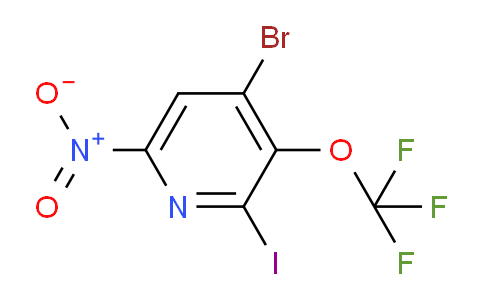 AM185788 | 1804564-88-2 | 4-Bromo-2-iodo-6-nitro-3-(trifluoromethoxy)pyridine