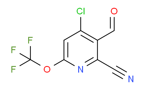 AM185789 | 1804780-87-7 | 4-Chloro-2-cyano-6-(trifluoromethoxy)pyridine-3-carboxaldehyde