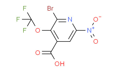 AM185797 | 1806085-77-7 | 2-Bromo-6-nitro-3-(trifluoromethoxy)pyridine-4-carboxylic acid
