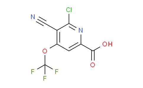 AM185799 | 1803641-44-2 | 2-Chloro-3-cyano-4-(trifluoromethoxy)pyridine-6-carboxylic acid
