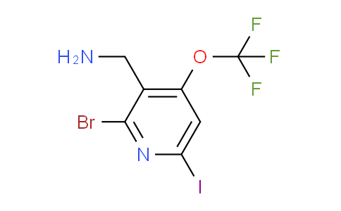 AM185801 | 1806175-59-6 | 3-(Aminomethyl)-2-bromo-6-iodo-4-(trifluoromethoxy)pyridine