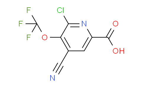 AM185802 | 1804612-75-6 | 2-Chloro-4-cyano-3-(trifluoromethoxy)pyridine-6-carboxylic acid