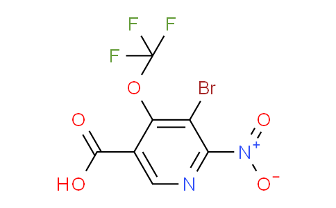 AM185803 | 1804618-11-8 | 3-Bromo-2-nitro-4-(trifluoromethoxy)pyridine-5-carboxylic acid